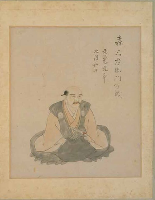森可成の肖像画