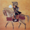 黒田長政の肖像画（馬入り、福岡市博物館所蔵）