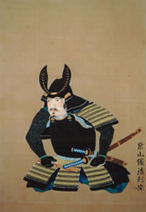 栗山利安（栗山善助）の肖像画（黒田二十四騎／黒田八虎のひとり）