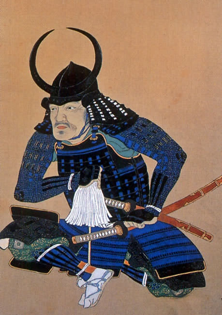 母里友信の肖像画（黒田二十四騎／黒田八虎のひとり）