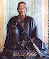 角倉了以の像（京都府嵐山の大悲閣千光寺）