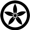 丸に細桔梗