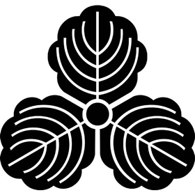 島左近の家紋（三つ柏）