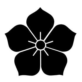 明智光秀の家紋（桔梗）